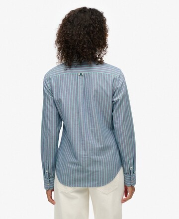 Chemisier 'Oxford' Superdry en bleu