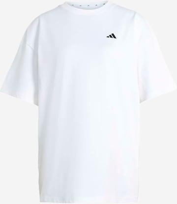 balta ADIDAS PERFORMANCE Sportiniai marškinėliai 'Power Essentials': priekis