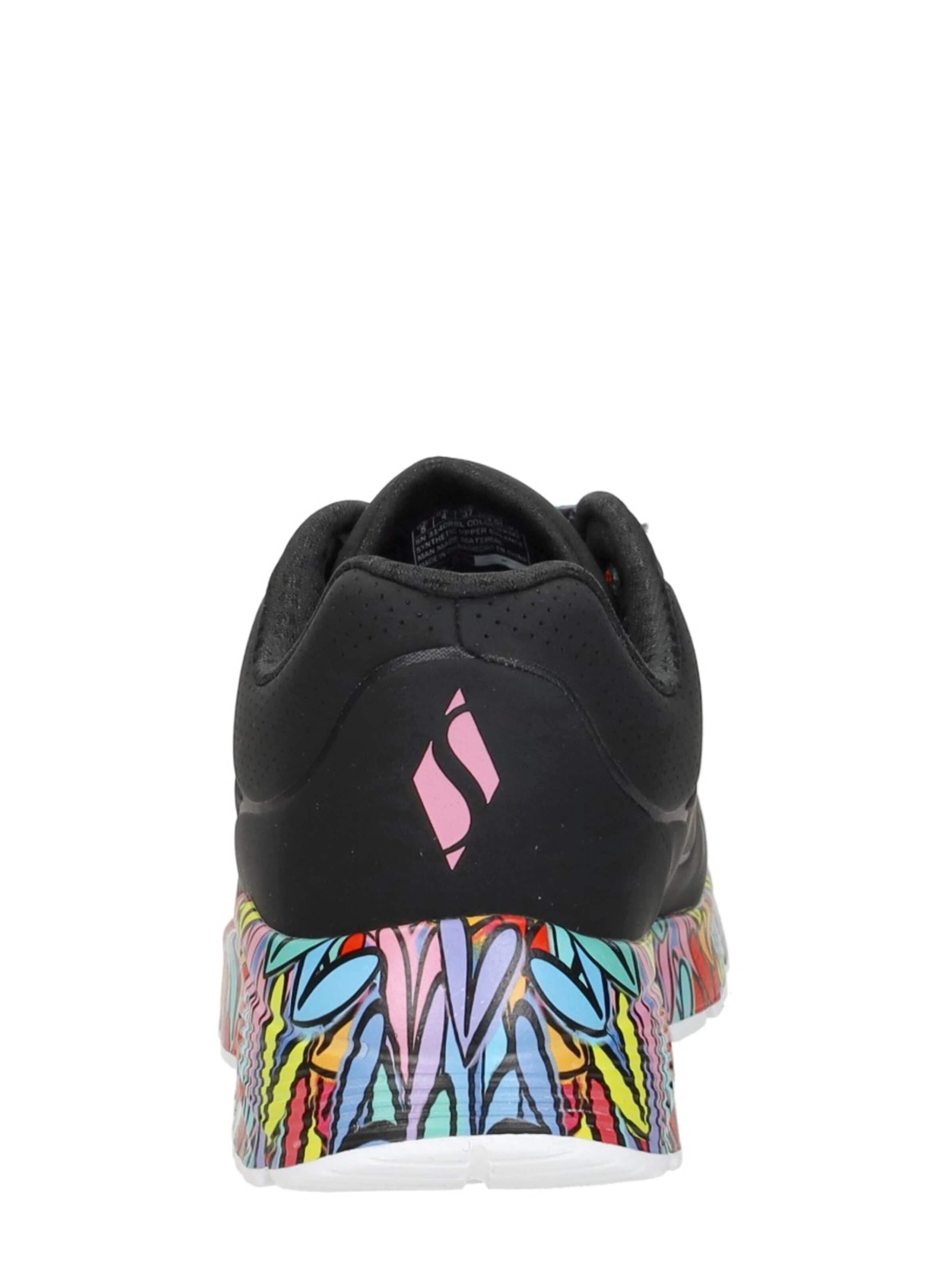 Baskets 'Uno Lite - Subtle Love' SKECHERS en noir