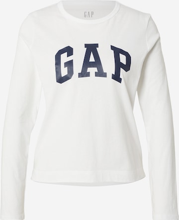 balta Gap Petite Marškinėliai: priekis