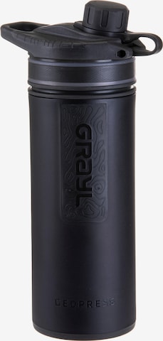 Grayl Drinking Bottle 'Geopress Purifier Bottle' in Black: front