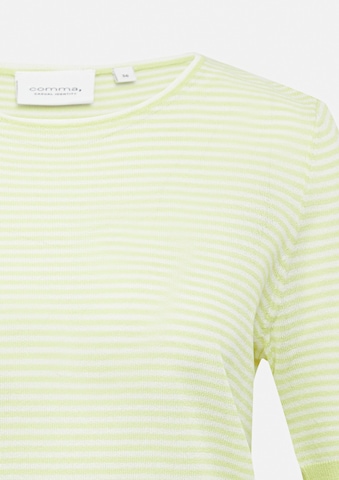 comma casual identity Pullover in Grün