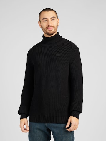 G-Star RAW Sweater in Black: front