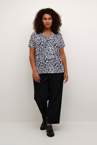 KAFFE CURVE Shirt 'Charlotta' in Blue