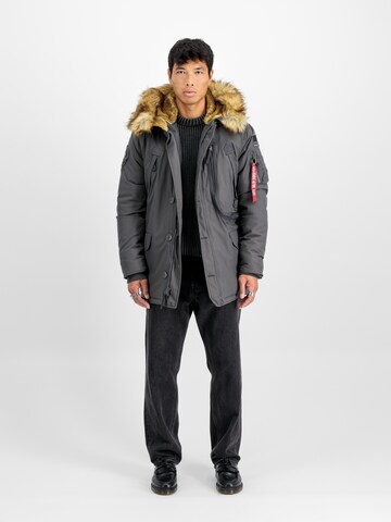 ALPHA INDUSTRIES Winter parka 'Polar' in Grey