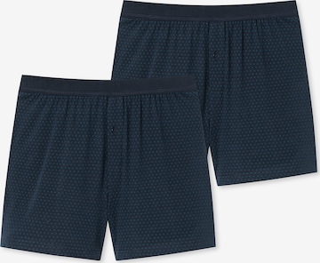 SCHIESSER Boxer shorts ' Comfort Fit ' in Blue: front