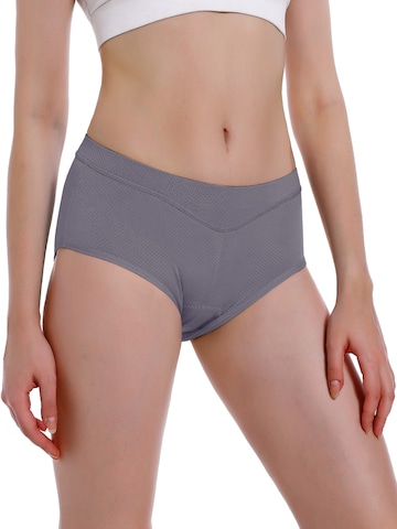 MEETWEE Sportunterhose 'Workout' in Grau: Vorderseite