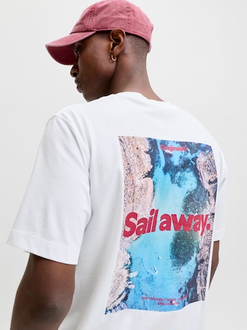 JACK & JONES - Camiseta en blanco