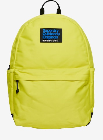 Superdry Backpack 'Montana' in Yellow: front