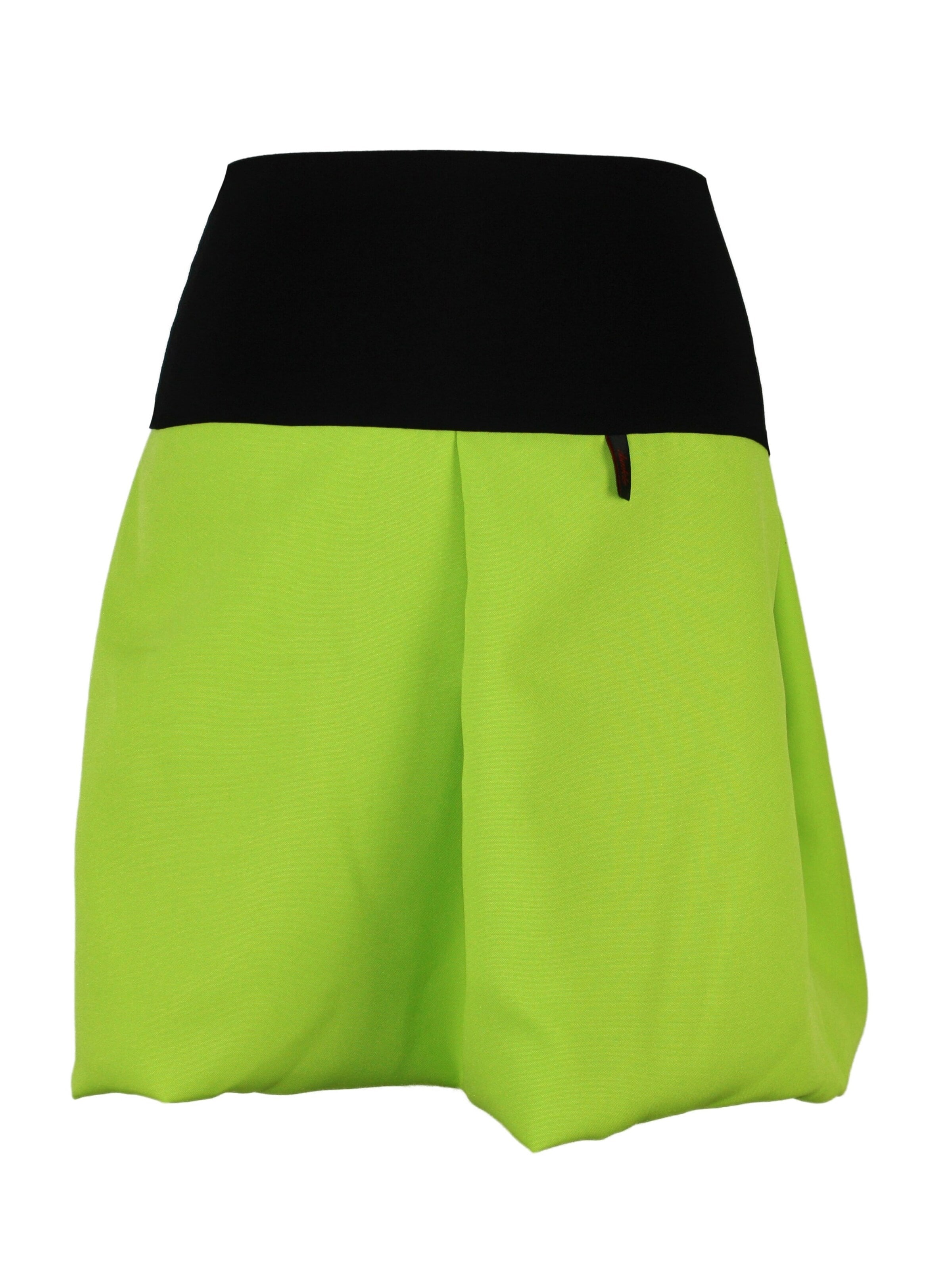 dunkle design Skirt 'Mini Ballonrock' in Green: front