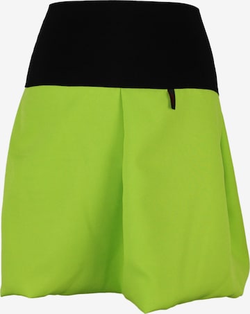 dunkle design Skirt 'Mini Ballonrock' in Green: front