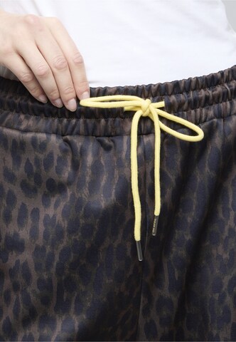 OH APRIL Wide leg Broek 'Kael' in Geel