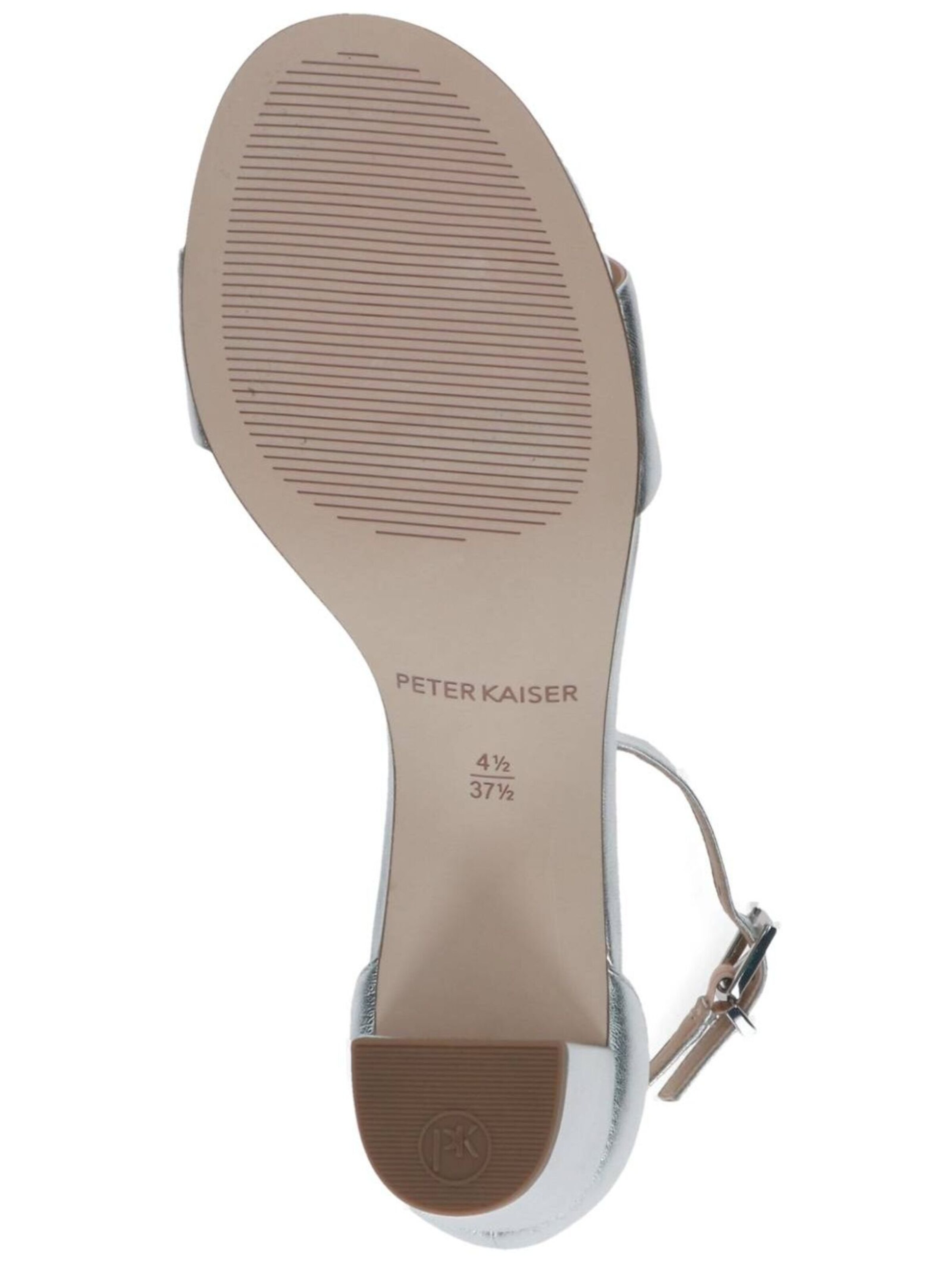 Sandales à lanières PETER KAISER en argent