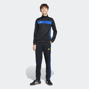 ADIDAS PERFORMANCE Trainingsanzug 'Tiro 25 Essentials' in Schwarz: Vorderseite