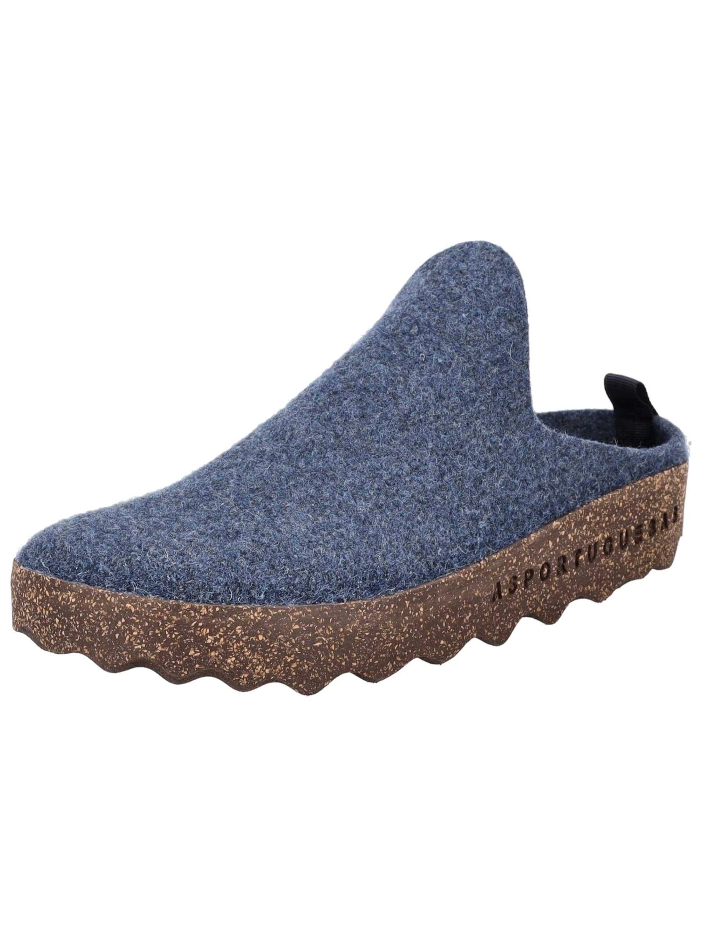 Pantoufle Asportuguesas en bleu : devant