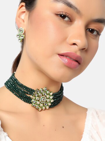 Parure de bijoux 'Asiya' SOHI en vert : devant