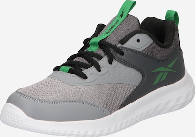 Reebok Sport Athletic Shoes 'RUSH RUNNER 4.0' in Grey / Dark grey / Green / Black, Item view