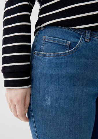 TRIANGLE Skinny Jeans i blå