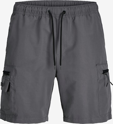 Pantaloni cargo 'JPSTJaiden Marcher' di JACK & JONES in grigio: frontale