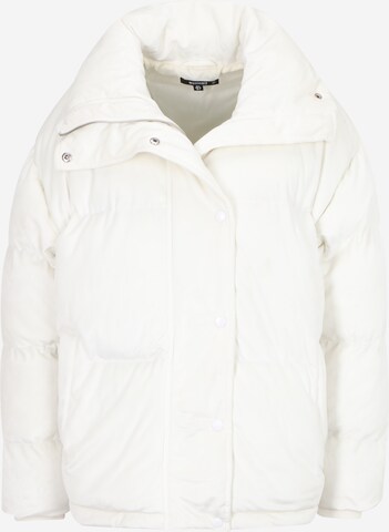 Missguided Between-Season Jacket in White: front