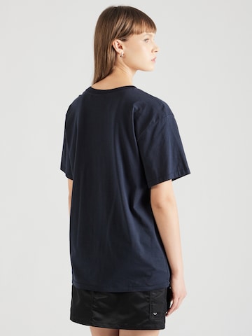 BOSS Orange T-Shirt 'C_Emil' in Blau