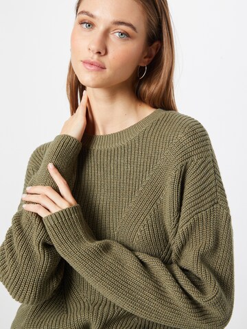 PIECES Sweater 'Karie' in Green