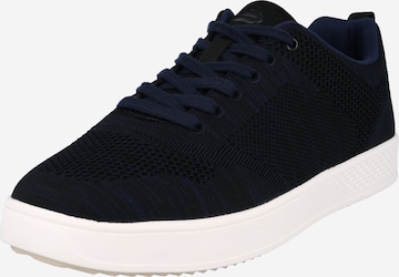 BULLBOXER Platform trainers in Blue: front