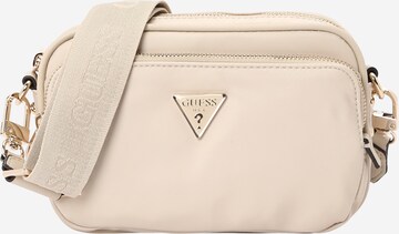 Sac à bandoulière 'Gemma' GUESS en beige : devant