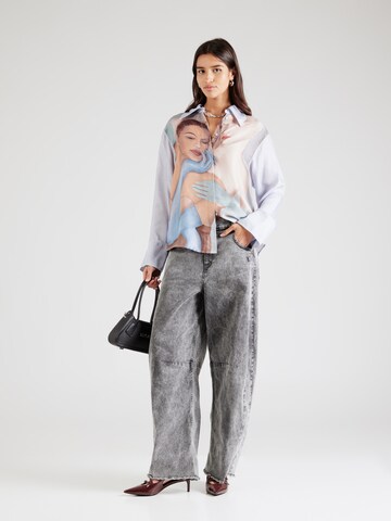 & Other Stories Bluse in Blau