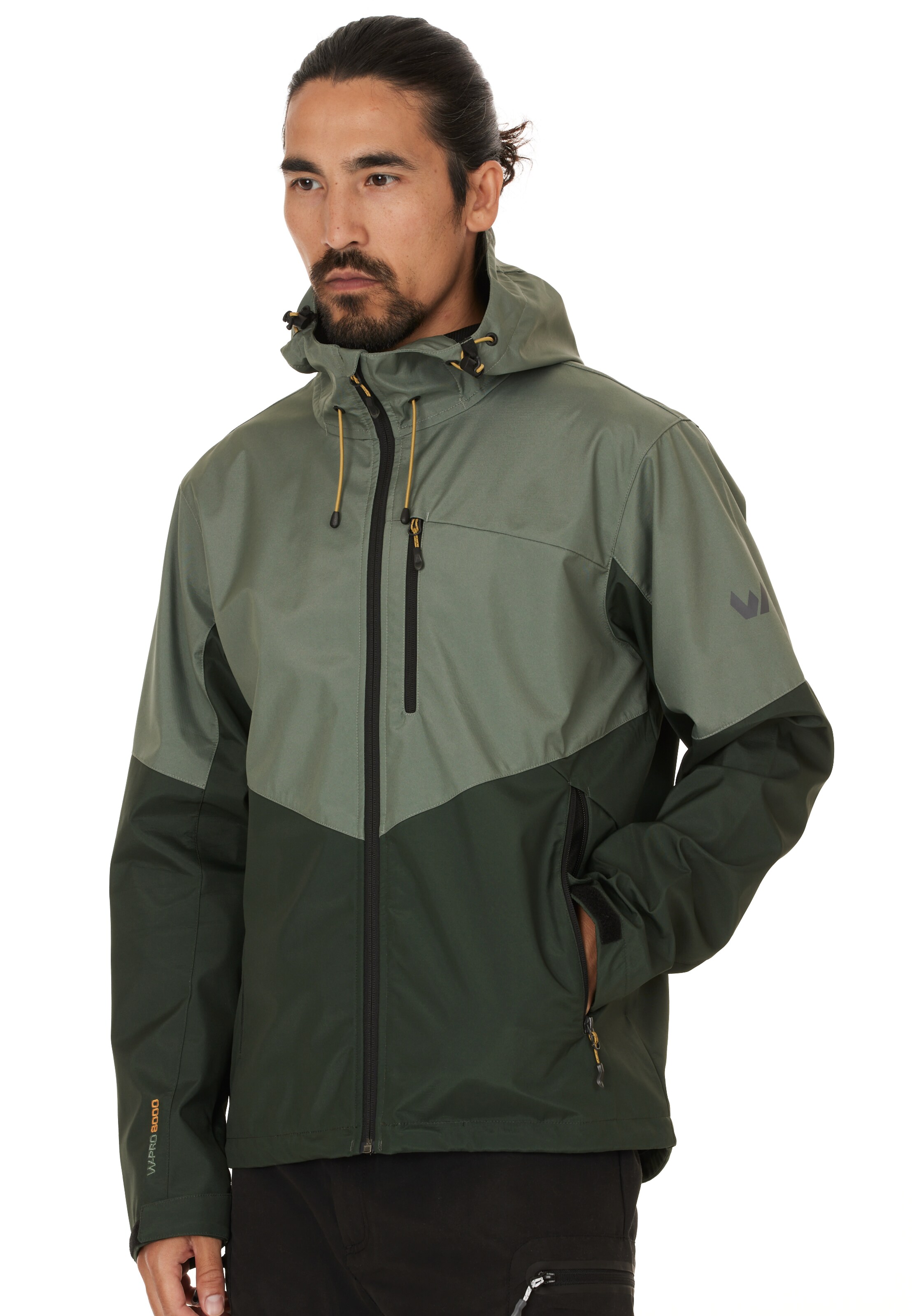 Whistler Softshelljacke 'RODNEY' in Grün: Vorderseite