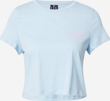 VERO MODA Shirt 'CIRCELINE' in Blauw: voorkant