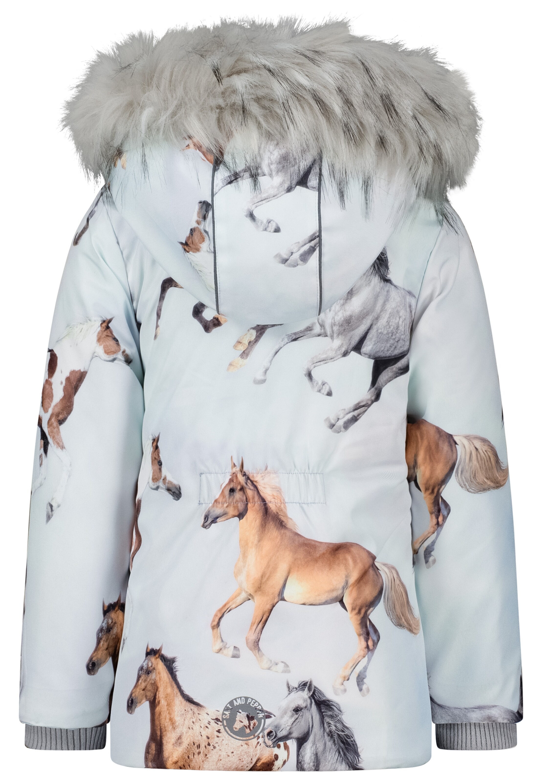 SALT AND PEPPER Performance Jacket 'Horses' in Blue