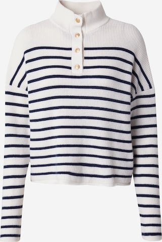 Pull-over TOMMY HILFIGER en blanc : devant