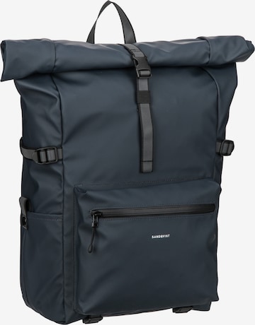 SANDQVIST Backpack ' Ruben 2.0 ' in Blue: front