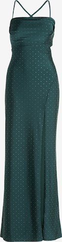Abito da sera di Vera Mont in verde: frontale