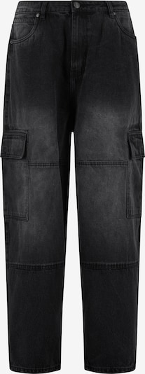 Urban Classics Cargofarkut värissä musta denim, Tuotenäkymä