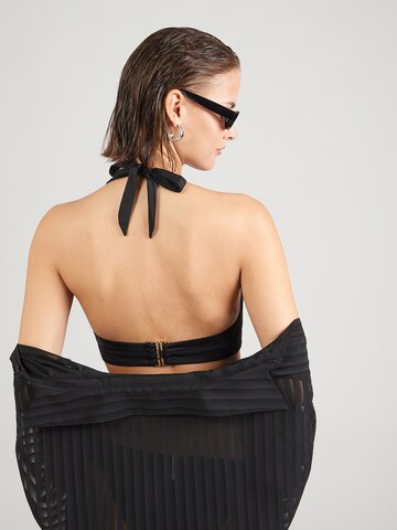 Triunghi Sutien costum de baie de la BOSS pe negru