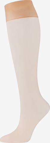 Chaussettes fines camano en beige