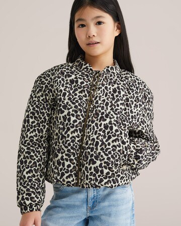 WE Fashion Between-season jacket in Beige: front