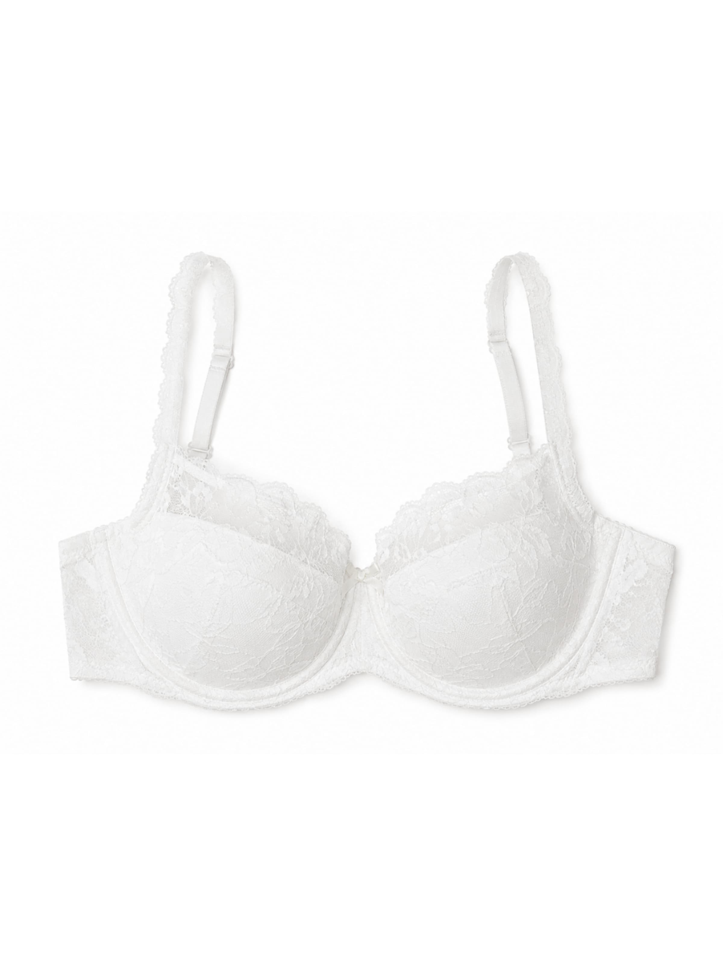 Balconcino Reggiseno di MILENKA in bianco: frontale