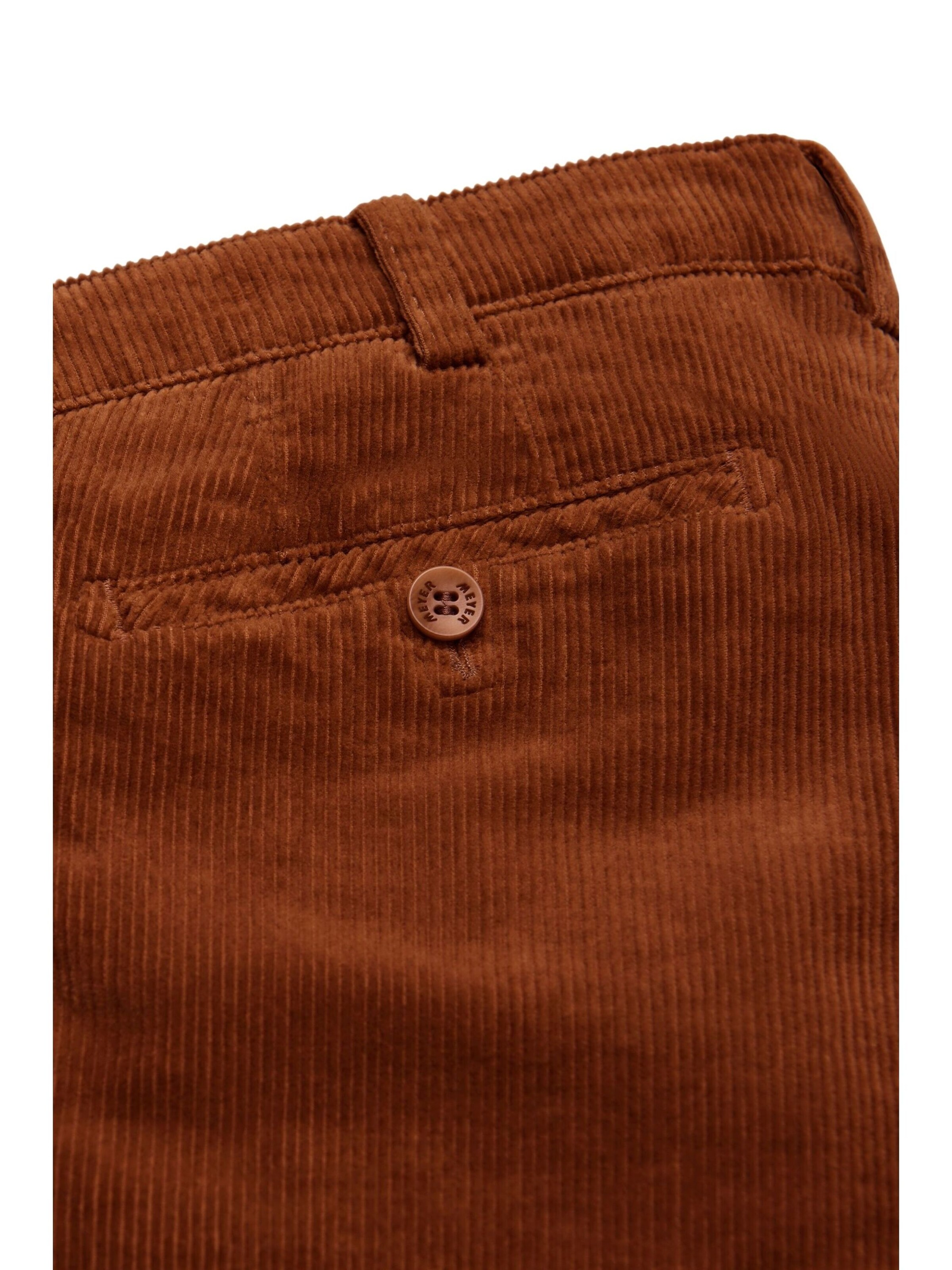 Regular Pantalon chino MEYER en marron