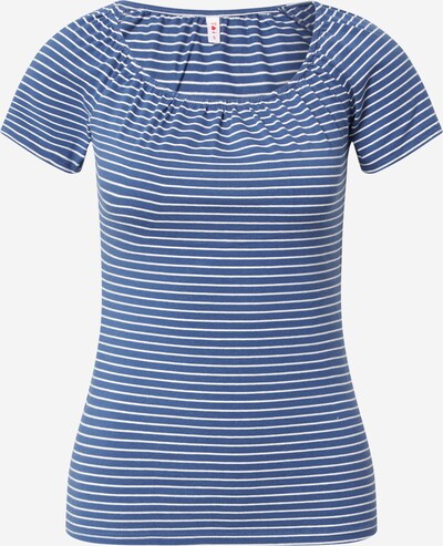 Blutsgeschwister Shirt 'Vintage Heart' in Royal blue / White, Item view