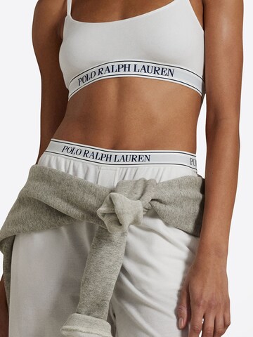 Pantalon de pyjama ' Knit Oxford ' Polo Ralph Lauren en blanc