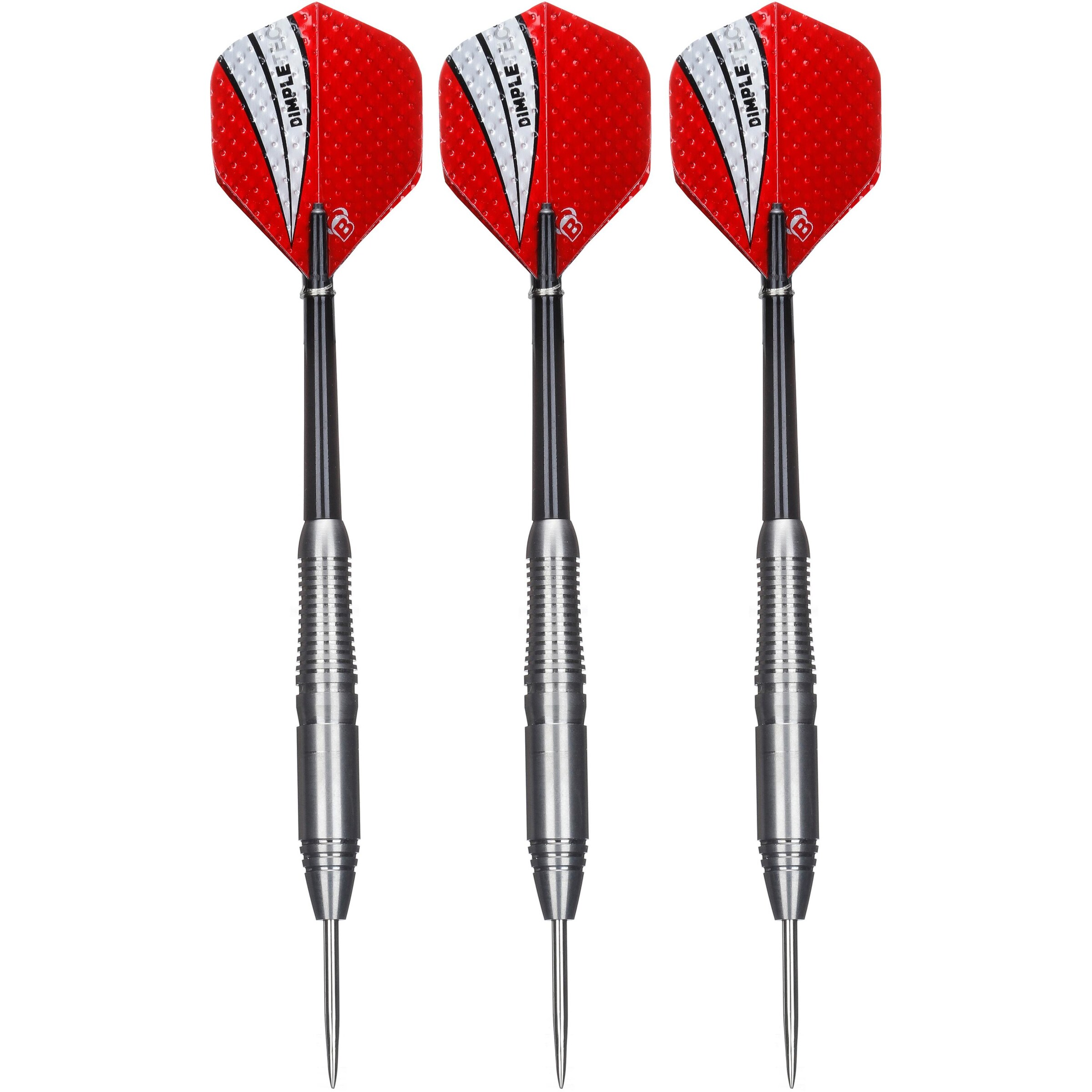 BULL'S Dartpfeil 'Sirius Steel' in Silber: Vorderseite