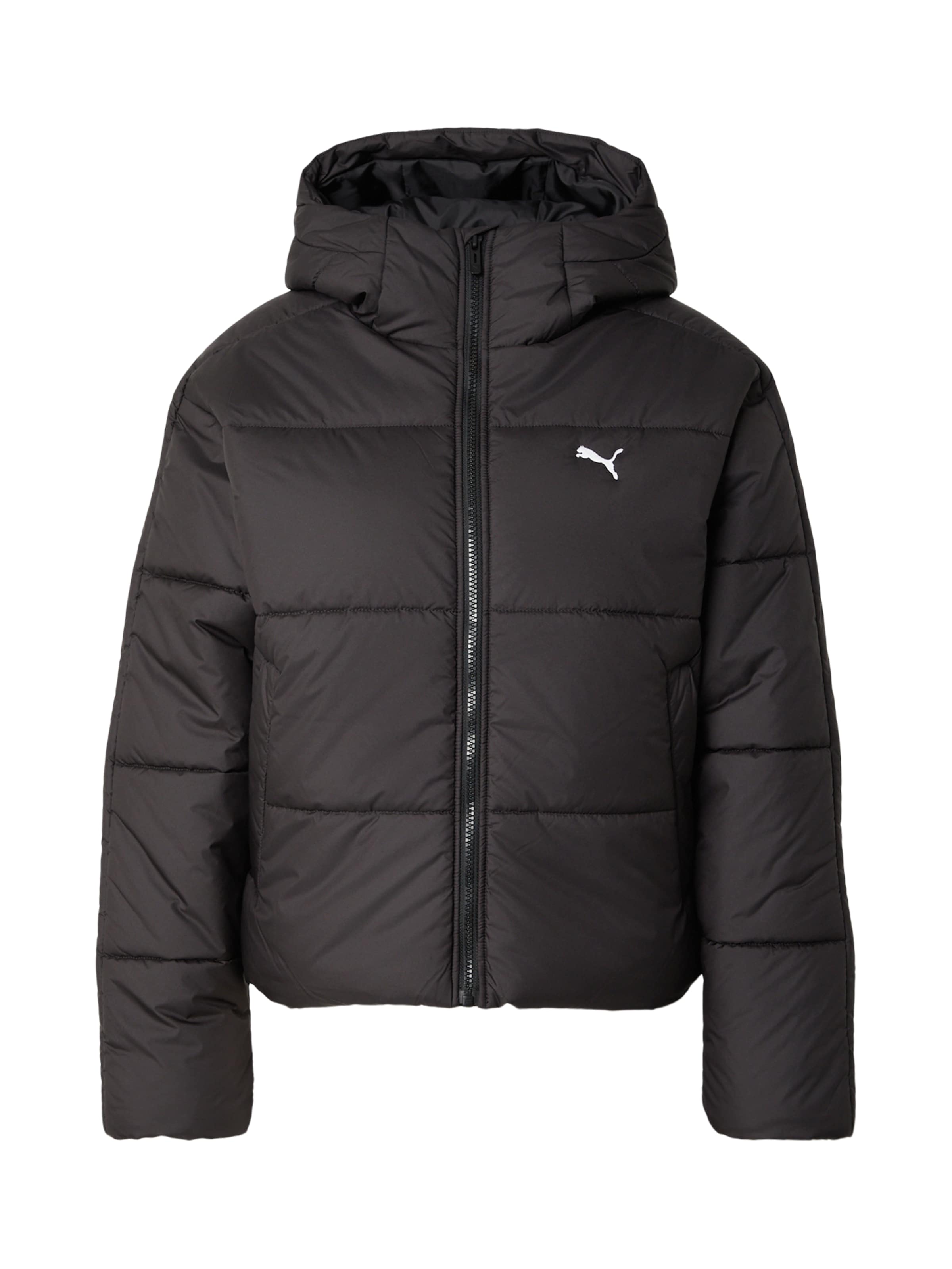 PUMA Vinterjacka 'ESS' i svart: framsida