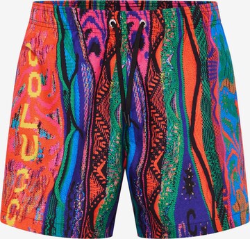 Carlo Colucci Board Shorts ' DeLuca ' in Mixed colors: front