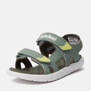 TIMBERLAND Sandals & Slippers in Green: front