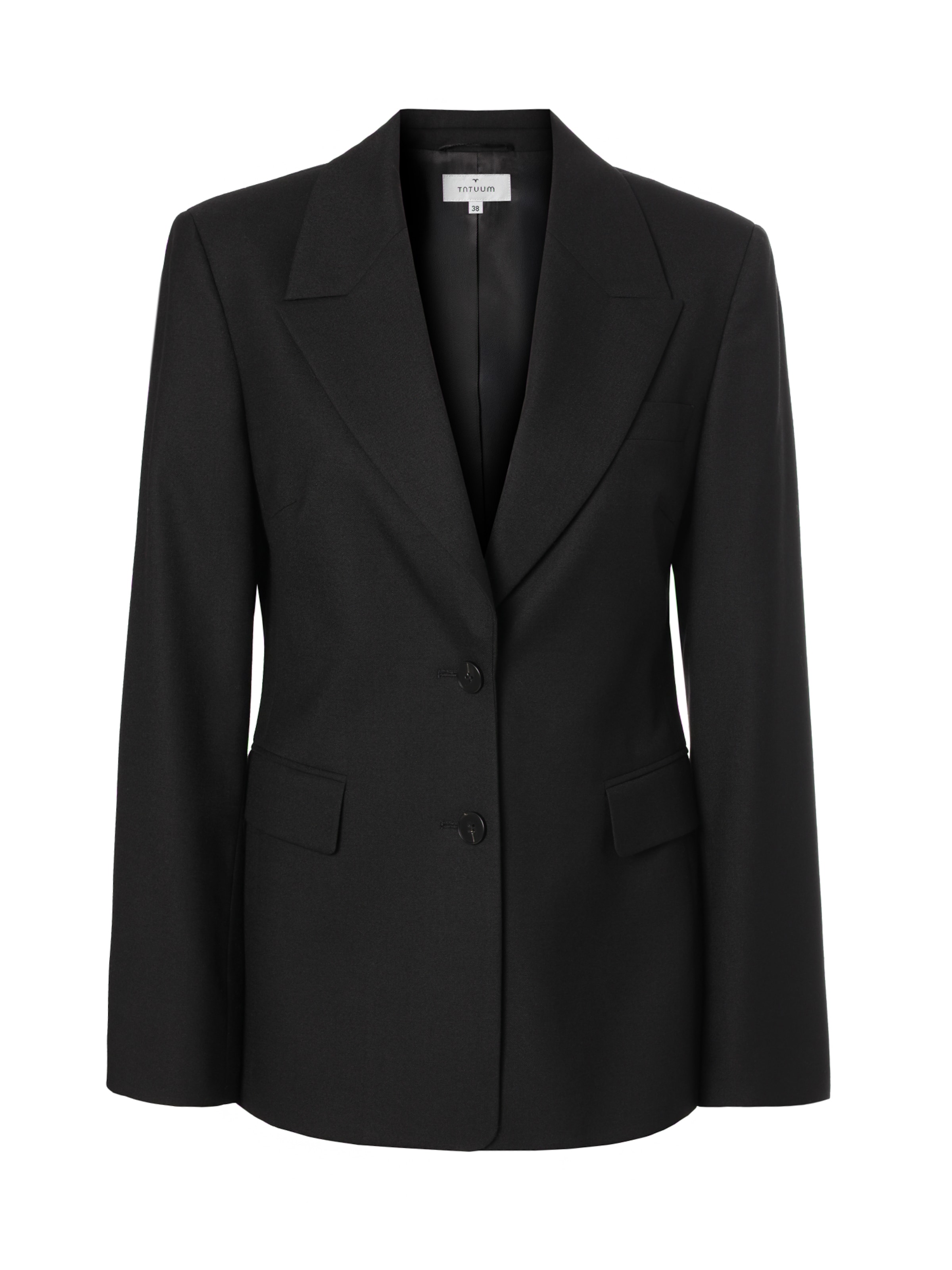 TATUUM Blazer 'Etoile' in Black: front