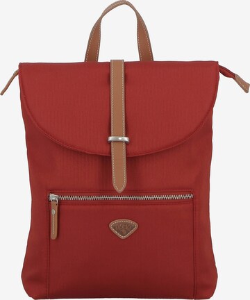 Jump Backpack 'Etretat' in Red: front