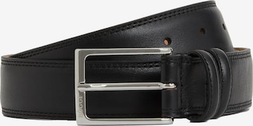 Ceinture Boggi Milano en noir : devant